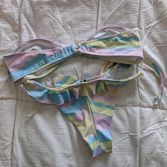 {Reina Olga} Revolve Mufftache Tie Dye Bikini - Picture 8 of 8